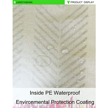 LANGYASHAN Canvas Laundry Basket Collapsible Toy Organizer