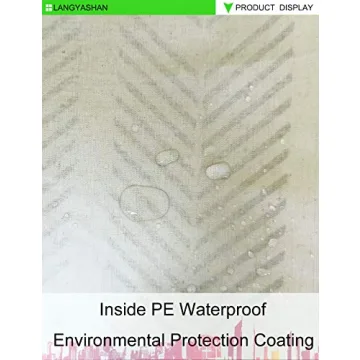 LANGYASHAN Canvas Laundry Basket Collapsible Toy Organizer