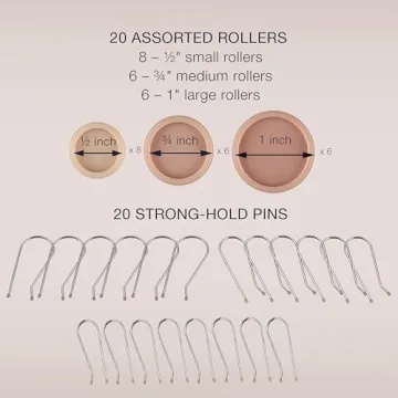 Conair Double Ceramic Hot Rollers for Beautiful Curls