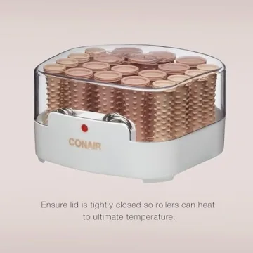 Conair Double Ceramic Hot Rollers for Beautiful Curls