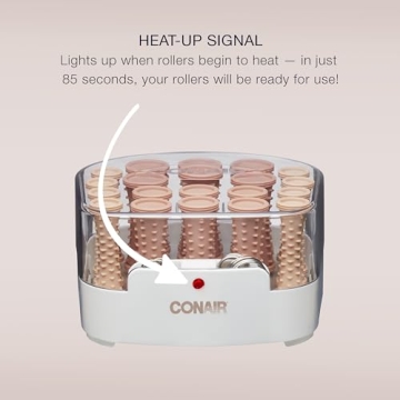 Conair Double Ceramic Hot Rollers for Beautiful Curls