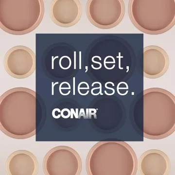 Conair Double Ceramic Hot Rollers for Beautiful Curls