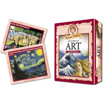 Fun Professor Noggin's History of Art Trivia Card Game