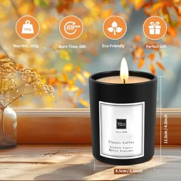 Luxury Scented Soy Candles for Men Women Home Decor
