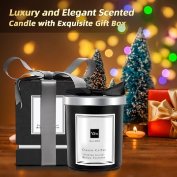 Luxury Scented Soy Candles for Men Women Home Decor