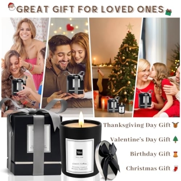 Luxury Scented Soy Candles for Men Women Home Decor