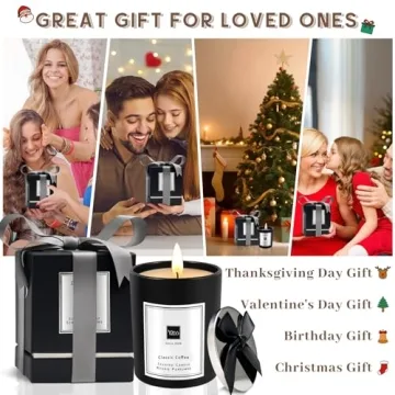 Luxury Scented Soy Candles for Men Women Home Decor