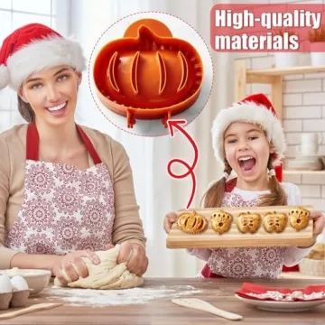 WZKKCTG Holiday Mini Pie Mold for Festive Baking & Fun