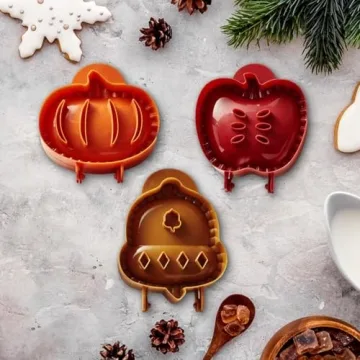 WZKKCTG Holiday Mini Pie Mold for Festive Baking & Fun