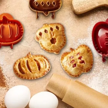 WZKKCTG Holiday Mini Pie Mold for Festive Baking & Fun