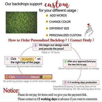 Allenjoy 7x5ft Fabric Green Leaves Wall Backdrop for Photography Grass Floordrop Picture Background Spring Party Ground Decor Outdoorsy Theme Newborn Baby Shower Wedding Photo Studio Props Drop