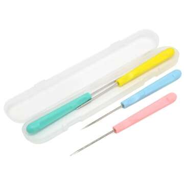 4Pcs Sugar Stir Needle Scriber Needle Cookie Decorating Supplies Tool 5.2 Inches