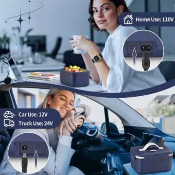 Vingud 1.8L Electric Lunch Box for Easy Heating On-The-Go