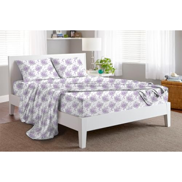 Bliss Casa Queen Flannel Sheet Set 100% Cotton Warm Breathable