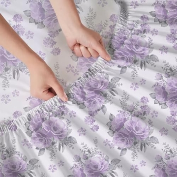 Bliss Casa Queen Flannel Sheet Set 100% Cotton Warm Breathable