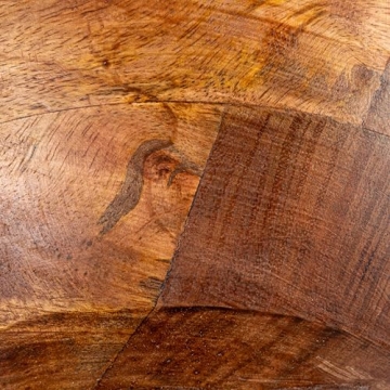 Bloomingville Mango Wood Footed Bowl for Stylish Serving