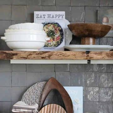 Bloomingville Mango Wood Footed Bowl for Stylish Serving