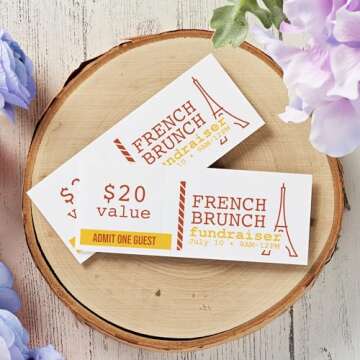 Avery Printable Tickets for Events - Customizable & Durable