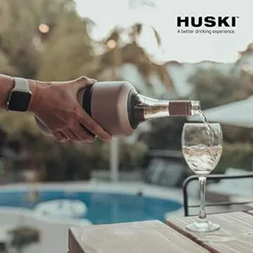 Huski Wine Chiller Keeps Wine Cold for 6 Hours