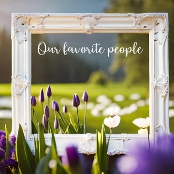 Our Favorite People Sticker - Wedding Seating Chart Decal