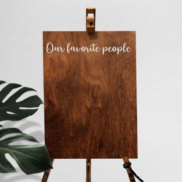 Our Favorite People Sticker - Wedding Seating Chart Decal