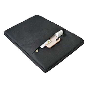 KECC Case Compatible with MacBook Air 13 inch Case A1369/A1466 ltalian Leather Hard Shell+Keyboard Cover+Sleeve+Screen Protector+Charging Bag+Dust Plug+Dust Cloth (Black Crocodile Leather)