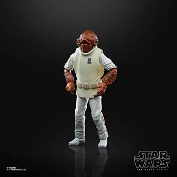 STAR WARS The Black Series Admiral Ackbar Toy 6-Inch-Scale Return of The Jedi Collectible Action Figure, Kids Ages 4 and Up