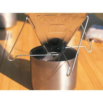 Collapsible Coffee Drip - Lightweight Camping Gear