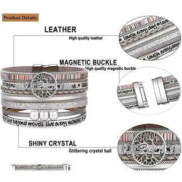 Handmade Friendship Bracelets - Multilayer Designs