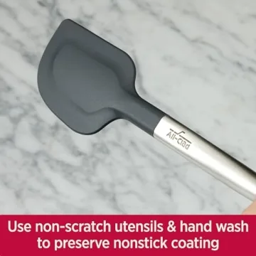 All-Clad Pro-Release Nonstick Bakeware Set 10 Piece Oven Safe 450F Half Sheet, Cookie Sheet, Muffin Pan, Cooling & Baking Rack, Round Cake Pan, Loaf Pan, Baking Pan Grey