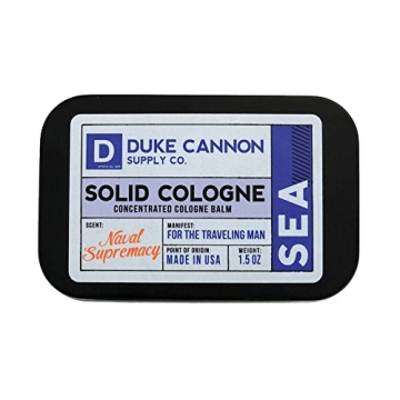 Duke Cannon Men's Solid Cologne, 1.5oz - Sea Fragrance