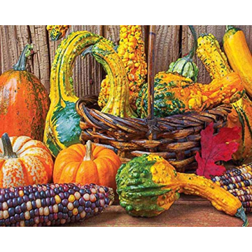 Springbok 1500 Piece Jigsaw Puzzle Harvest Colors Made in USA