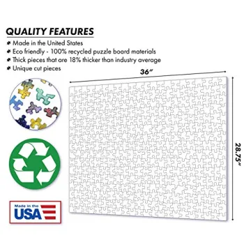 Springbok 1500 Piece Jigsaw Puzzle Harvest Colors Made in USA