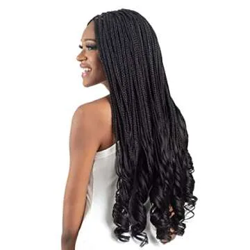 FREETRESS BRAIDS 3X French Curl Braid 22'' (3 Pack, 1B)