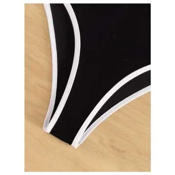 Stylish Milumia Women's Strapless One Piece Swimwear