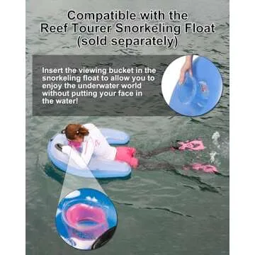 REEF TOURER Snorkeling Viewing Bucket for Kids and Adults