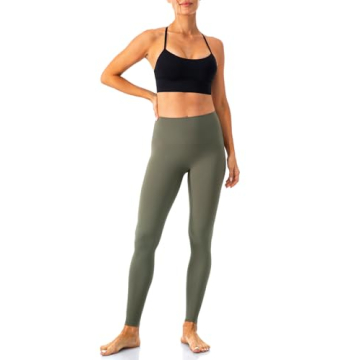 Lavento Soft Yoga Leggings High-Rise No Front Seam