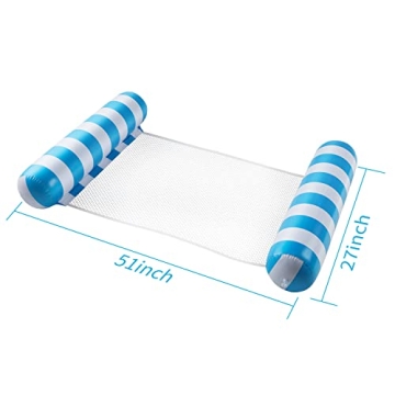 Premium Swimming Pool Float Hammock - Multi-Purpose Inflatable