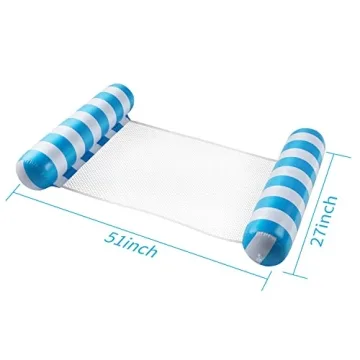 Premium Swimming Pool Float Hammock - Multi-Purpose Inflatable