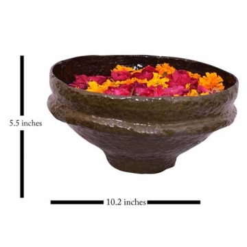 Shree Mehta Handicrafts Eco-Friendly Paper Mache Bowl