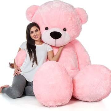 Giant Teddy Bear for Snuggly Comfort