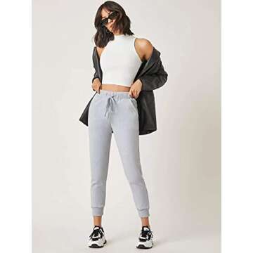 Stylish Verdusa Women's High Neck Crop Tank Top  - White L