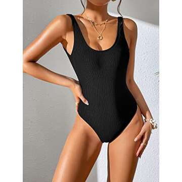 Dixperfect Women's Retro 80s/90s Inspired Swimwear