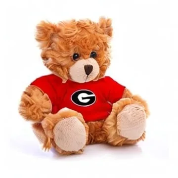 6" Georgia Collegiate Jersey Bear - Perfect Fan Gift!