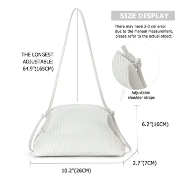 KingTo Chic Pouch Clutch for Women - Versatile Soft Bag