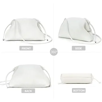 KingTo Chic Pouch Clutch for Women - Versatile Soft Bag
