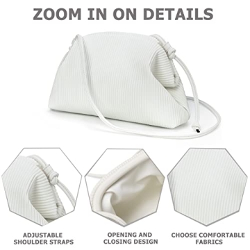 KingTo Chic Pouch Clutch for Women - Versatile Soft Bag