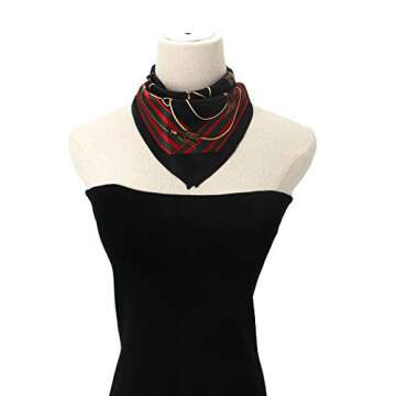 ANDANTINO Pure Mulberry Silk Scarf - Lightweight & Elegant