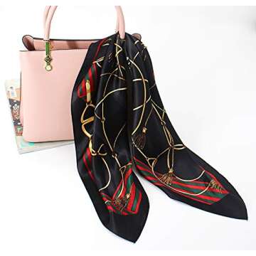 ANDANTINO Pure Mulberry Silk Scarf - Lightweight & Elegant