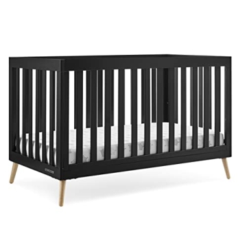 Delta Children Essex 4-in-1 Convertible Baby Crib with Natural Legs